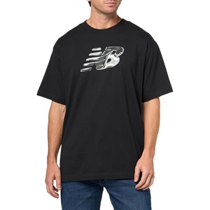 image:imageNew Balance Mens Graphic TShirtBlack  Future Tech Nb