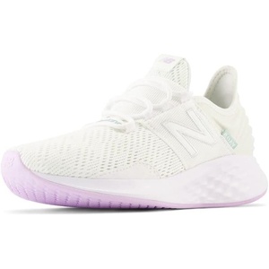 image:imageNew Balance Womens Fresh Foam Roav Running ShoeWhiteWinter FogThistle