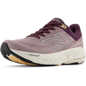 image:imageNew Balance Womens Fresh Foam X 860 V14Ice WinePlum BrownSilver Metallic