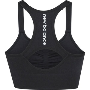 image:imageNew Balance Womens New Balance Seamless Sports BraJet Black