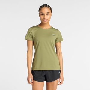 image:imageNew Balance Womens Sport Short SleeveDark Olivine