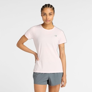 image:imageNew Balance Womens Sport Short SleevePink Granite