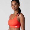 image:imageNew Balance 2 Pack Sports Bras for Women Seamless Wirefree Womens Sports Bra with Removable Pads Athletic Wear for WorkoutGrayRed