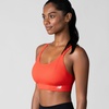 image:imageNew Balance 2 Pack Sports Bras for Women Seamless Wirefree Womens Sports Bra with Removable Pads Athletic Wear for WorkoutGrayRed