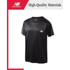 image:imageNew Balance Boys Athletic Shirts  2 Pack Lightweight Performance Activewear Short Sleeve T Shirts for BoysHeather GreyBlack