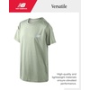image:imageNew Balance Boys Athletic Shirts  2 Pack Lightweight Performance Activewear Short Sleeve T Shirts for BoysOliveBlack