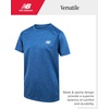 image:imageNew Balance Boys Athletic Shirts  4 Pack Active Performance Boys Tshirts Crewneck Short Sleeve Dri Fit Shirts for KidsSeastone Black Melon