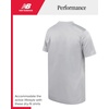 image:imageNew Balance Boys Athletic Shirts  4 Pack Active Performance Boys Tshirts Crewneck Short Sleeve Dri Fit Shirts for KidsSky Black