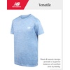 image:imageNew Balance Boys Athletic Shirts  4 Pack Active Performance Boys Tshirts Crewneck Short Sleeve Dri Fit Shirts for KidsSky Space Red Black