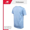 image:imageNew Balance Boys Athletic Shirts  4 Pack Active Performance Boys Tshirts Crewneck Short Sleeve Dri Fit Shirts for KidsSky Space Red Black