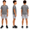 image:imageNew Balance Boys Athletic Shorts  2 Pack Active Performance Woven Youth Boys Shorts for Running and Outdoor ActivitiesBlack Raincloud