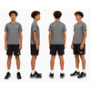 image:imageNew Balance Boys Athletic Shorts  2 Pack Active Performance Woven Youth Boys Shorts for Running and Outdoor ActivitiesStone Black