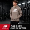 image:imageNew Balance Boys Hoodie  Cozy Soft Fleece Pullover Sweatshirts with Pocket  Athletic Performance Hoodies for Boys 820Arid Stone