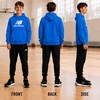 image:imageNew Balance Boys Hoodie  Cozy Soft Fleece Pullover Sweatshirts with Pocket  Athletic Performance Hoodies for Boys 820Blue Oasis