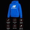 image:imageNew Balance Boys Hoodie  Cozy Soft Fleece Pullover Sweatshirts with Pocket  Athletic Performance Hoodies for Boys 820Blue Oasis