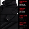 image:imageNew Balance Boys Hoodie  Cozy Soft Fleece Pullover Sweatshirts with Pocket  Athletic Performance Hoodies for Boys 820Dark Black
