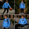image:imageNew Balance Boys Hoodie  Cozy Soft Fleece Pullover Sweatshirts with Pocket  Athletic Performance Hoodies for Boys 820Electric Sky