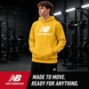image:imageNew Balance Boys Hoodie  Cozy Soft Fleece Pullover Sweatshirts with Pocket  Athletic Performance Hoodies for Boys 820Ginger