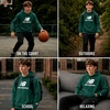 image:imageNew Balance Boys Hoodie  Cozy Soft Fleece Pullover Sweatshirts with Pocket  Athletic Performance Hoodies for Boys 820Green