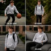 image:imageNew Balance Boys Hoodie  Cozy Soft Fleece Pullover Sweatshirts with Pocket  Athletic Performance Hoodies for Boys 820Heather Grey Logo