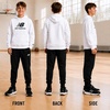 image:imageNew Balance Boys Hoodie  Cozy Soft Fleece Pullover Sweatshirts with Pocket  Athletic Performance Hoodies for Boys 820White