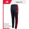 image:imageNew Balance Boys Sweatpants  4 Pack Active Tricot Boys Joggers Athletic Pants Kids Activewear Pants with Pockets 420BlackEclipse