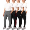 image:imageNew Balance Boys Sweatpants  4 Pack Active Tricot Boys Joggers Athletic Pants Kids Activewear Pants with Pockets 420BlackEclipse