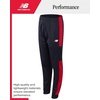 image:imageNew Balance Boys Sweatpants  4 Pack Active Tricot Boys Joggers Athletic Pants Kids Activewear Pants with Pockets 420IndigoGrey