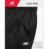 image:imageNew Balance Boys Sweatpants  4 Pack Active Tricot Boys Joggers Athletic Pants Kids Activewear Pants with Pockets 420LeadBlack
