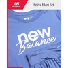 image:imageNew Balance Girls Athletic Skort Set  2 Piece Active Short Sleeve Girls Shirts amp Tennis Scooter Skirt Clothing SetGalaxy Purple
