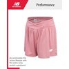 image:imageNew Balance Girls Athletic Skort Set  2 Piece Active Short Sleeve Girls Shirts amp Tennis Scooter Skirt Clothing SetHazy Rose