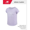 image:imageNew Balance Girls Athletic Skort Set  2 Piece Active Short Sleeve Girls Shirts amp Tennis Scooter Skirt Clothing SetLilac Sneaker