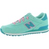 image:imageNew Balance Kids 515 V1 Hook and Loop SneakerLight TidepoolNeon Aqua Blue