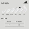 image:imageNew Balance Kids Athletic Arch Support OTC Socks 1 Pair Breathable MeshBlack