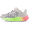 image:imageNew Balance Kids Fresh Foam Arishi V4 Running ShoesLight AluminumCyber LilacNeon Pink