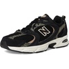 image:imageNew Balance Mens 530 Walking ShoesBlackFlat Taupe