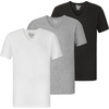 image:imageNew Balance Mens Cotton Performance Crew Neck Undershirts Tag Free and MoistureWicking 3 PackBlackWhiteHeather Grey