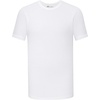 image:imageNew Balance Mens Cotton Performance Crew Neck Undershirts Tag Free and MoistureWicking 3 PackBlackWhiteHeather Grey
