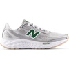 image:imageNew Balance Mens Fresh Foam Arishi V4 Running ShoeRaincloudSilver MetallicDark Alpine Green