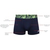 image:imageNew Balance Mens No Fly Trunks Underwear Jacquard Waistband Breathable Lightweight Moisture Wicking 3 PackDeep JadeThunder