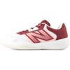 image:imageNew Balance Womens 696 V6 Tennis ShoeWhiteMonarch Burgundy