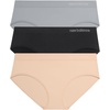 image:imageNew Balance Womens Performance Hipster 3 PackNudeBlackGray