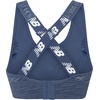 image:imageNew Balance Womens Seamless High Impact Sports Bra with Adjustable Wide Straps and Removal Pads Vintage Indigo Large