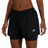 image:imageNew Balance Womens Sport Essentials 2in1 Short 3Black