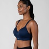 image:imageNew Balance Womens Sports Bra with Molded Cups High Impact Athletic Workout Set Crisscross Strap Seamless Bra for WomenNavy