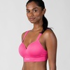 image:imageNew Balance Womens Sports Bra with Molded Cups High Impact Athletic Workout Set Crisscross Strap Seamless Bra for WomenPink