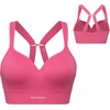 image:imageNew Balance Womens Sports Bra with Molded Cups High Impact Athletic Workout Set Crisscross Strap Seamless Bra for WomenPink
