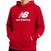 image:imageNew Balance Boys Hoodie  Cozy Soft Fleece Pullover Sweatshirts with Pocket  Athletic Performance Hoodies for Boys 820Team Red
