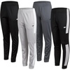 image:imageNew Balance Boys Sweatpants  4 Pack Active Tricot Boys Joggers Athletic Pants Kids Activewear Pants with Pockets 420LeadRaincloud