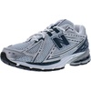 Silver Metallic/Deep Ocean/White
